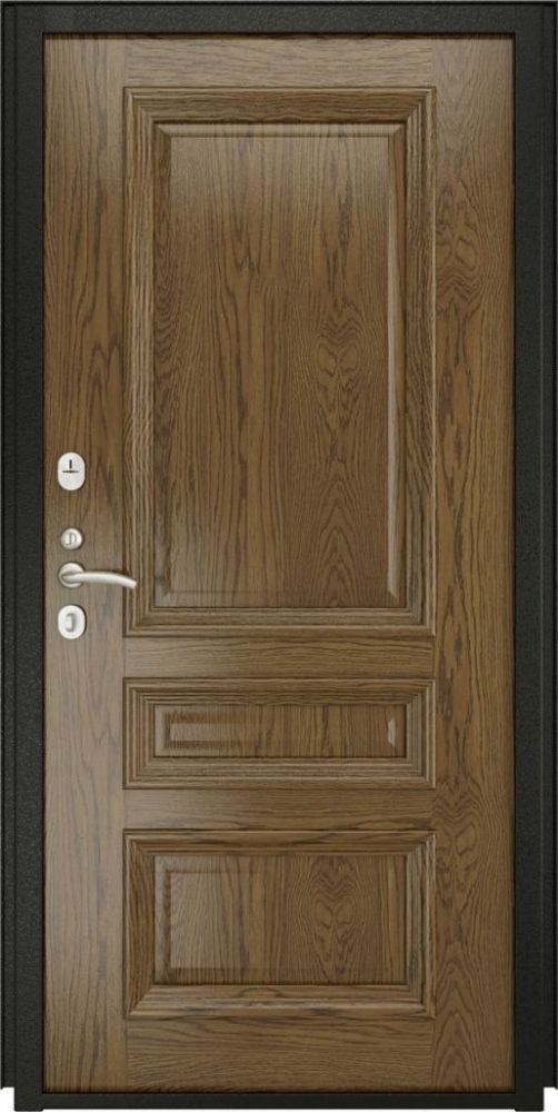 Товар Дверь ДвериПРО Модель L-46 Фараон-2 (16мм, светлый мореный дуб) DPRO196034