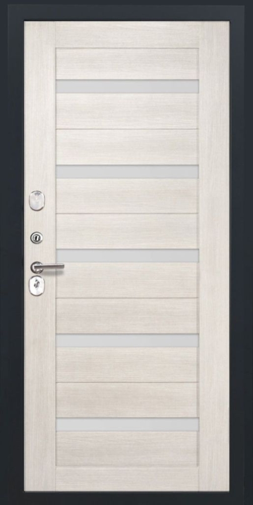 Товар Дверь ДвериПРО Квадро СБ-1 (ст. белое, 16мм, беленый дуб) DPRO195814