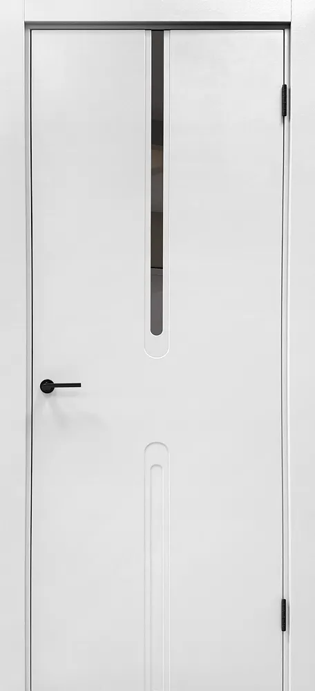 Фото Межкомнатная дверь Смальта-Шарм 13 Белый ral 9003