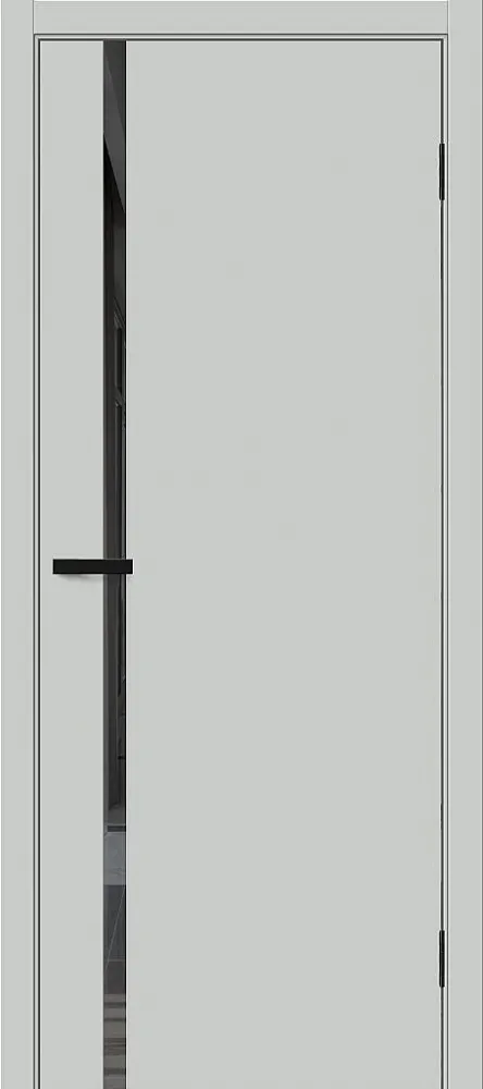 Межкомнатная дверь Браво-0.40 П Grey Silk BR6194